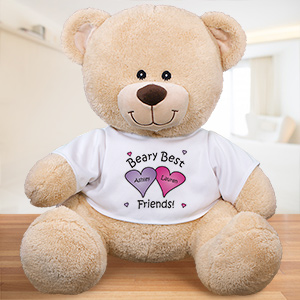 Personalized Beary Best Friends Teddy Bear 833009BX