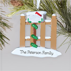 Mailbox Personalized Ornament | Personalized Christmas Ornament