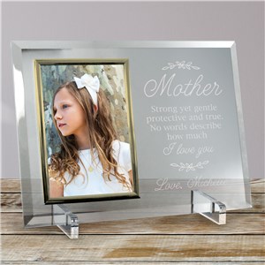 Engraved Picture Frame For Mom | Mom Poem Frame