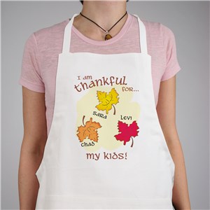 Thankful For Personalized Apron | Personalized Aprons