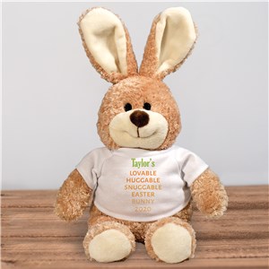 Carrot Love Personalized Easter Bunny | Personalized Easter Bunny