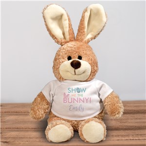 Custom Stuffed Easter Bunny