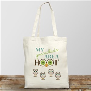 Personalized Are a Hoot Tote Bag | Personalized Grandma Gifts