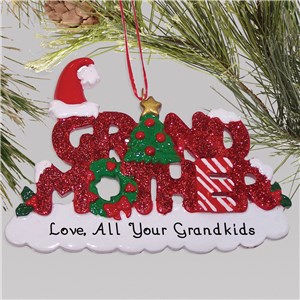 Grandmother Personalized Ornament | Personalized Christmas Ornaments