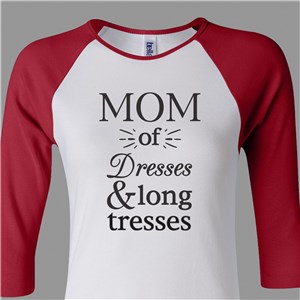 Personalized Mom Shirt | Personalized Raglan Shirts