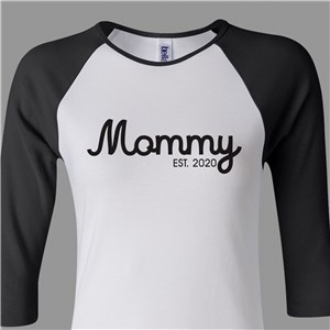 Personalized Raglan Shirt | Mom Shirts