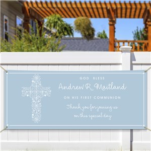 Communion Party Sign | Personalized First Communion Decor