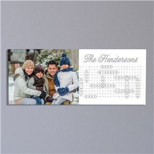 Photo Gifts | Word Search Personalized Art