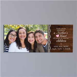 Personalized Photo Canvas for Mom