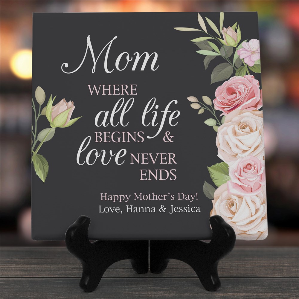 Personalized Mother's Day Canvas