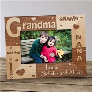 Personalized Grandma Frame | Personalized Gifts For Grandma