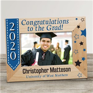 Congratulations to the Grad Personalized Picture Frame | 2019 Graduation Frames