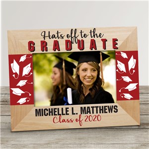 Hats off to the Graduate Personalized Picture Frame | Personalized Graduation Frame