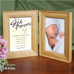 Personalized Godparent Picture Frame - Count My Blessings | Personalized Picture Frames