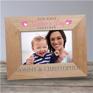 Personalized First Mother's Day Photo Frame