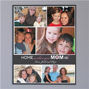 Personalized Mother's Day Photo Collage Wall Canvas 9165717