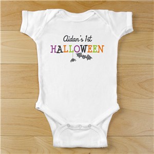 Personalized First Halloween Bodysuit | Personalized Halloween Onesies