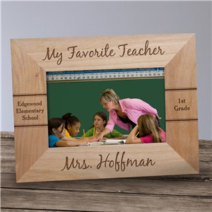 Personalized Teacher Picture Frame | Personalized Teacher Gifts