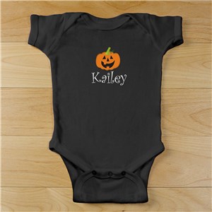 Pumpkin Infant Creeper | Personalized Halloween Onesies