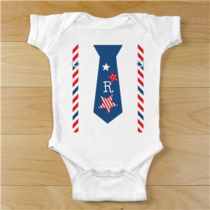 Personalized Patriotic Infant Bodysuit | American Pride Baby Clothes