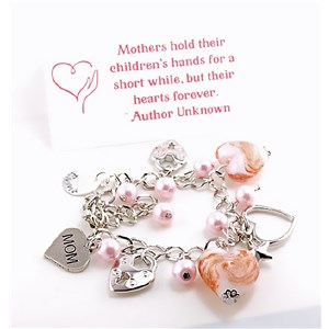 Hand Stamped Mom Bracelet | Personalized Mom Jewelry