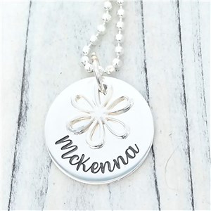 Personalized Flower Girl Necklace | Personalized Flower Girl Gifts