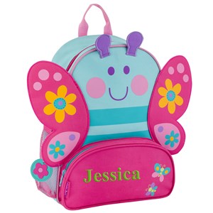 Preschooler Butterfly Backpack | Embroidered Kids Backpack