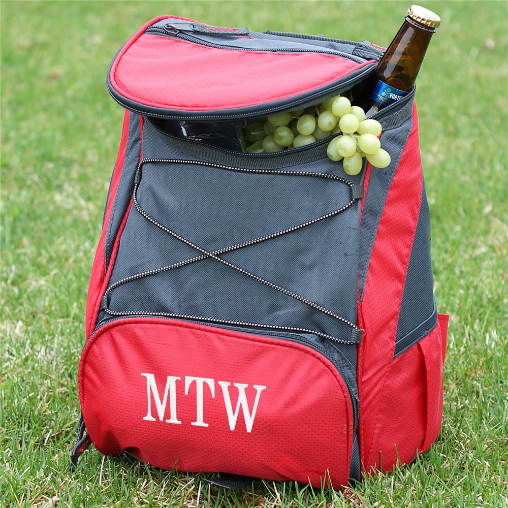 Embroidered Backpack Cooler | Personalized BBQ Gifts