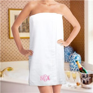 Monogram Spa Wrap | Monogrammed Towel Wraps