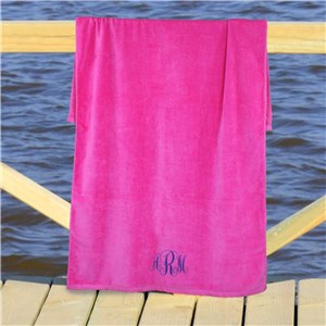 Monogram Beach Towel E767331X