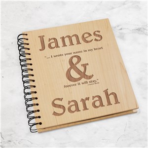 Engraved Wedding Photo Album