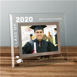 Personalized Glass Graduation Frame