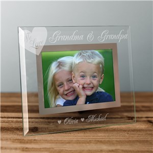 Engraved We Love Picture Frame | Engraved Picture Frames