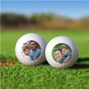 Personalized Photo Golf Balls Set Golfballs-14536-S6