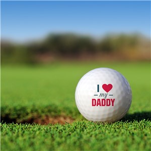 Custom Golf Balls | We Love You Golf Balls