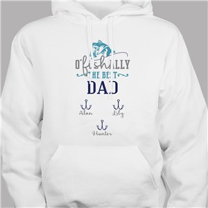 Personalized Sweatshirt For Fisherman | Fishing Dad Hoodie