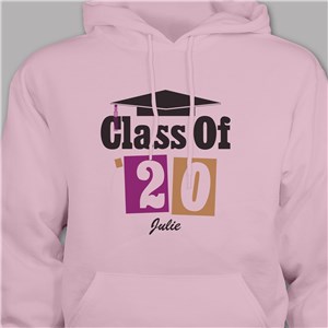 Personalized Graduation Hooded Sweatshirt | Gifts For Grads 2019