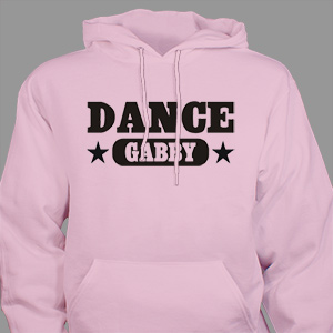 Personalized Dance Hooded Youth Sweatshirt