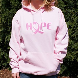 Embroidered Breast Cancer Hoodie | Breast Cancer Walk Shirt