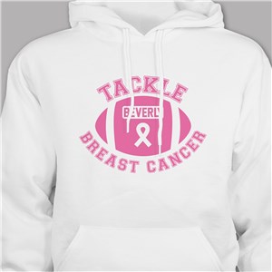 Personalized Breast Cancer Awareness Hooded Sweatshirt H57875X