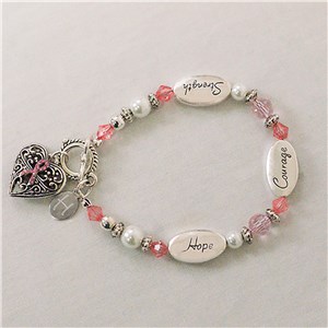 Breast Cancer Awareness Bracelet J316533