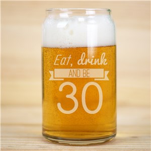 Personalized Birthday Gifts | Engraved Beer Glasses