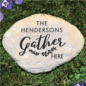 Gather Engraved Garden Stone | Engraved Garden Stone