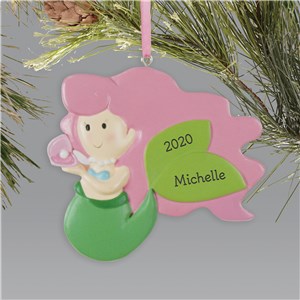 Mermaid Christmas Ornament | Christmas Ornament