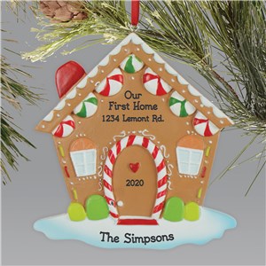 Gingerbread House Ornament | Our First Home Ornament