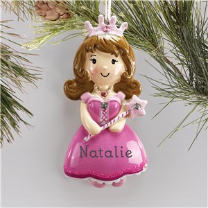 Princess Ornament | Pink Personalized Princess Ornament