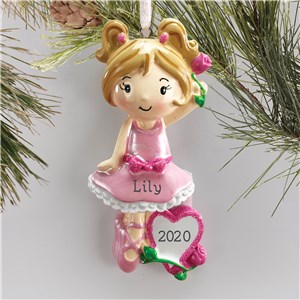 Personalized Dance Ornaments | Ballet Ornament With Name