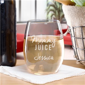 Mommy Juice Glass | Personalized Gifts For Moms