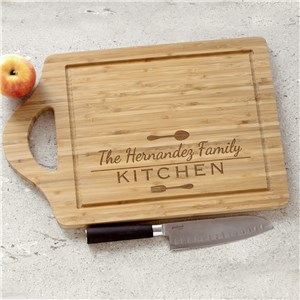 Engraved Cutting Board | Personalized Gifts For Families