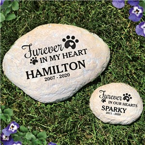 Furever In My Heart | Engraved Memorial For Pets